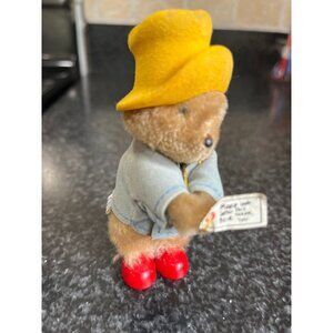 Vintage 1989's Eden Toy Blue Paddington Bear 2 Original Tags